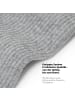 von Jungfeld Tennissocken Einfarbige Classics in Heather Grey