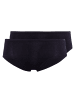 Skiny Slip 2er Pack in Schwarz