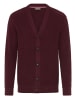 Man's World Strickjacke in bordeaux melange