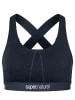 super.natural Merino Bra in blau