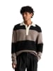 Marc O'Polo DENIM Pullover im Polostil regular in Dark Beige