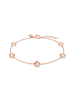 s.Oliver Fußkette Flower in roségold