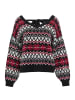 Threadbare V-Neck-Pullover Juliet in Black