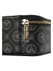 Carlo Colucci Kosmetiktasche Cracogna in Schwarz