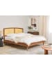 Beliani Doppelbett VARZY in Braun - (W) 185 x (H) 149 x (L) 204 cm