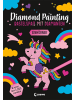 Loewe Verlag Buch - Diamond Painting - Bastelspaß mit Diamanten - Einhörner