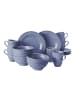 Seltmann Weiden 18er Set Frühstücks-Set Beat Color Glaze in Fliederblau