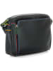 MYWALIT Umhängetasche Leder 23 cm black/pace