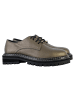 Les Tropéziennes par M Belarbi Rakel-Derby-Schuhe aus Leder Braun