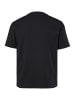 Men Plus Kurzarm T-Shirt in schwarz