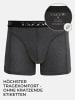 Tazzio Boxershorts 6er-Pack "BS1000" in Anthrazit