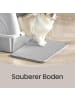 Feandrea Katzenklo Boxal in Hellgrau - (B)40 x (H)36.5 x (T)61 cm