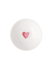 Villeroy & Boch Müslischale Sending Love With Love in Weiß-Rot ø 16,9 cm in weiß-rot