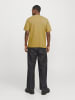 Jack & Jones 2-er Set Logo T-Shirt Kurzarm Shirt JORVESTERBRO in Senf