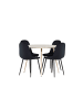 ebuy24 Essgruppe Plaza (5-teilig) Whitewash 100 x 100 cm
