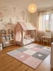 KADIMA DESIGN Teppich Kinderzimmer Kinder-Motiv pflegeleicht Spielzimmer in Pink