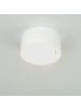 Licht-Erlebnisse Deckenlampe Ø 10 x (H)4.5 cm in Weiß