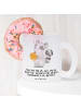Mr. & Mrs. Panda Teetasse Waschbär Kürbis mit Spruch in Transparent