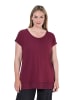 MIAMODA Shirt in weinrot