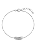 Rafaela Donata Armband Feder aus Sterling Silber in silber