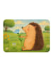 Mr. & Mrs. Panda Magnet Igel Blumen Design ohne Spruch in Weiß