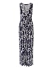 Aniston CASUAL Sommerkleid in marine-wollweiß