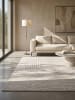 KADIMA DESIGN Kurzflorteppich Geometrisch pflegeleicht Wohnzimmer Schlafzimmer Flur in Beige