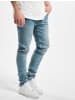 DENIM PROJECT DENIM PROJECT Herren Denim Project Mr. Red Straight Fit Jeans in blue