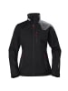 Helly Hansen W CREW MIDLAYER JACKET in Schwarz