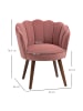 HOMCOM Küchenstuhl-66B x 66T x 78,5H cm-Rosa
