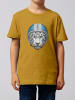 wat? Apparel T-Shirt Racing Tiger in Ocker