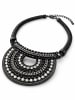 collezione alessandro Kurze Kette " Mariello " in schwarz