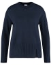 Gerry Weber Kuscheliger Strickpullover mit Saumschlitz in Blau
