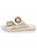 Solidus Riemchen Sandalen für Damen in gold