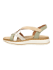 remonte Sandalen in Grün/Beige
