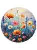OnlyWow Rundes Wandbild Multicolor