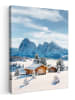 OnlyWow Leinwand Bilder Eichefarben