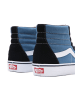 Vans Sneaker High in Blau/Schwarz