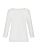 Betty Barclay Basic Shirt mit Rundhalsausschnitt in Rohweiß