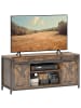HOMCOM TV-Schrank in Rustikal-Braun 120L x 40B x 54H cm