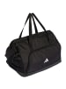 adidas Med Run-On Bag - Sporttasche 41 cm (black/white) in schwarz weiß