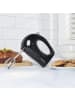 Progress Handmixer 250 W, 5 Geschwindigkeiten in Schwarz, 13,5 x 8 x 18 cm