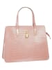 Cluty Handtasche echt Leder in rosa