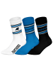 NFL Socken 6er Pack in Carolina Panthers/Weiß