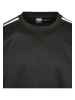 Urban Classics Urban Classics Herren Oversized Stripes Mesh Tee in black