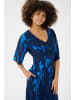 CULTURE Kleid CUashley Feminine in Blue Graphic