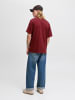 Jack & Jones T-shirt in Tibetan Red