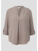 QS Bluse in 9625_hellbraun