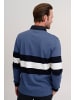 FQ1924 Langarm-Poloshirt FQMikkael in Blau