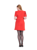 Ulla Popken Midikleid in hellrot
